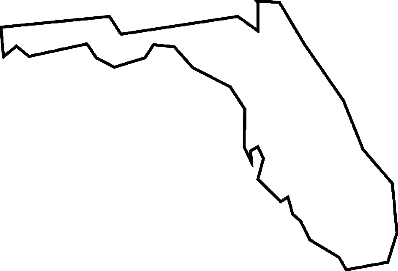 Clipart states outline