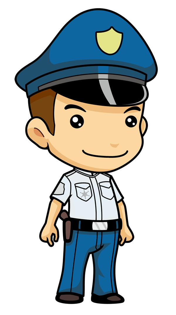 cute police clipart