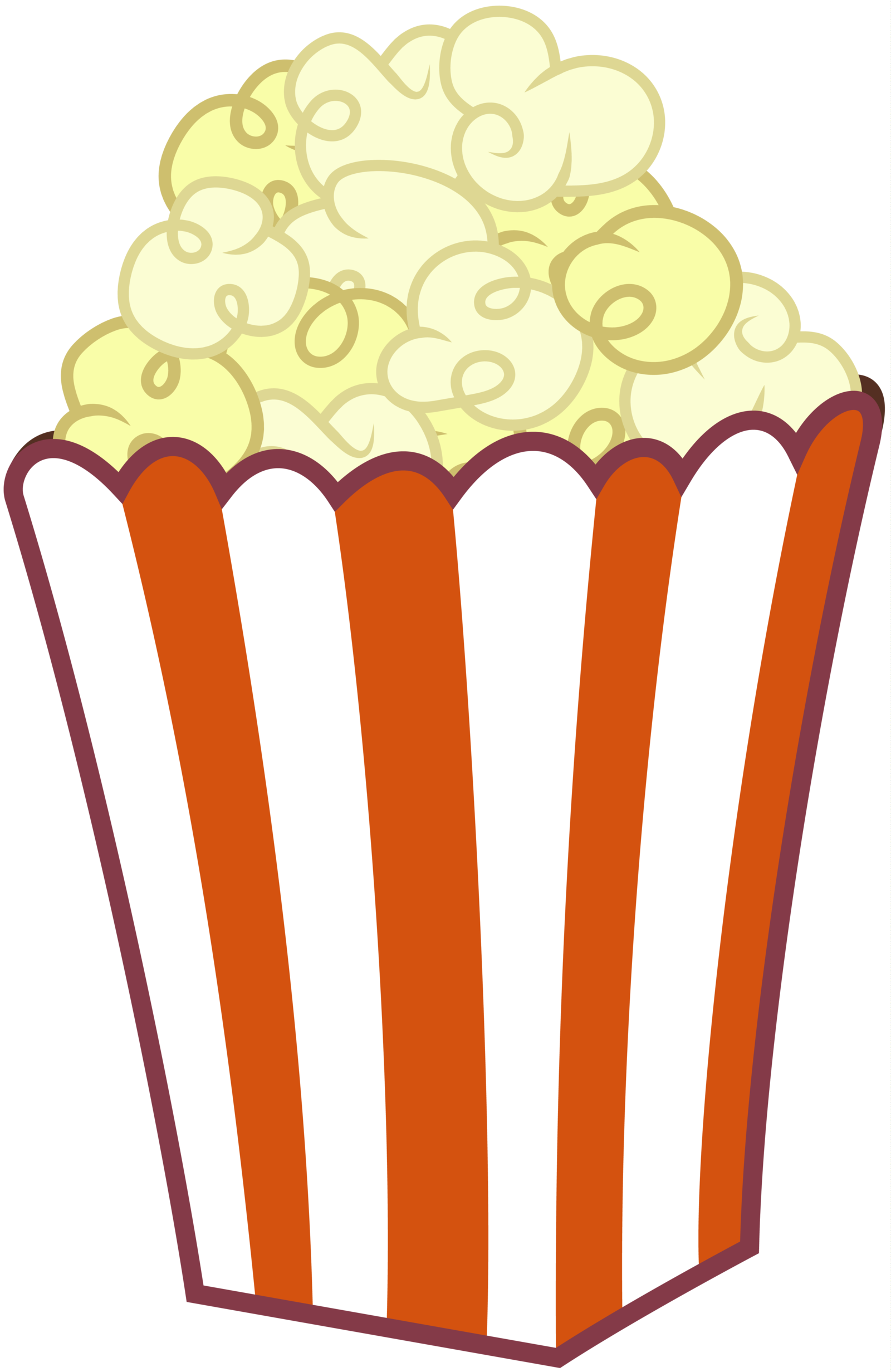 Clip Art Bowl Of Popcorn