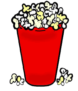 Free popcorn clip art