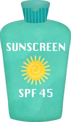 sun screen clipart - Clip Art Library