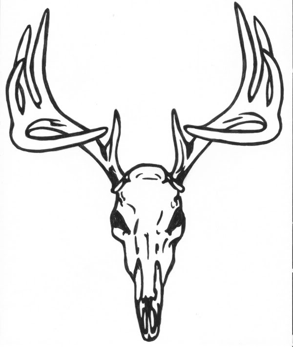 Free deer skull clipart