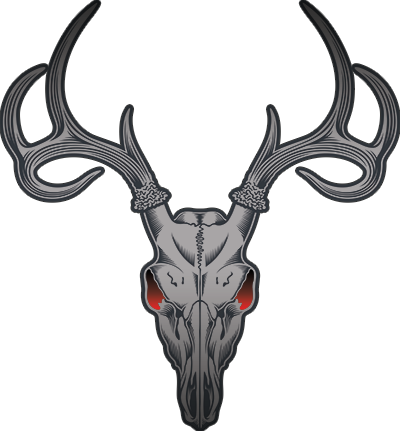 deer skull clipart