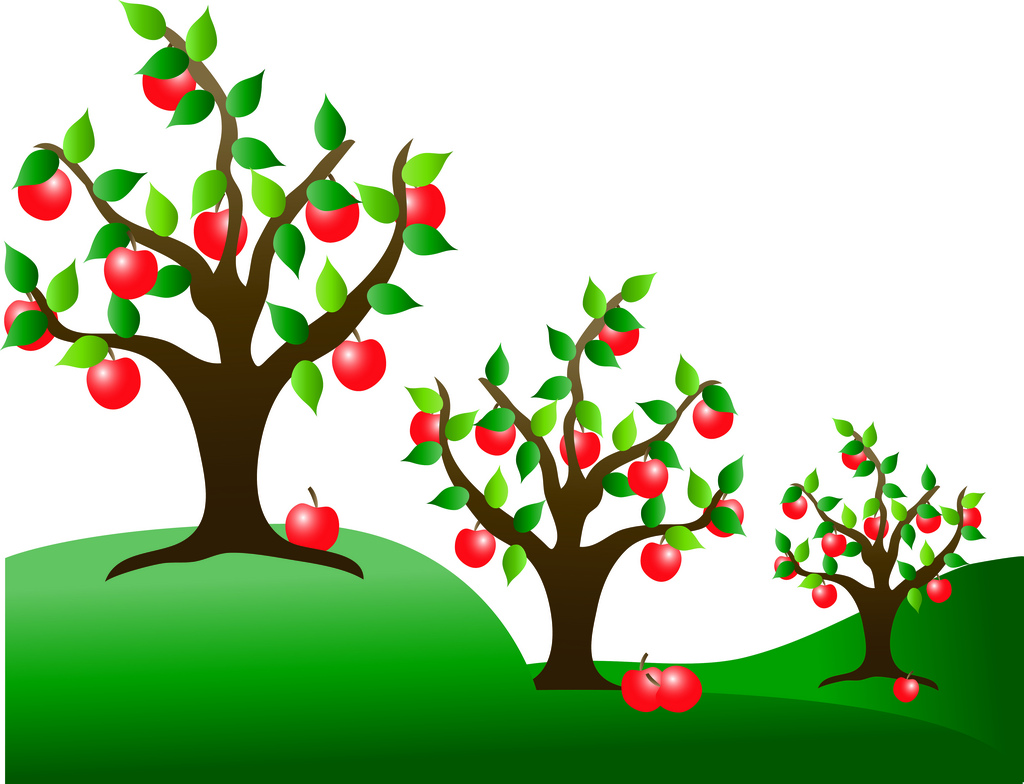 Apple Tree Background Clipart Clip Art Library