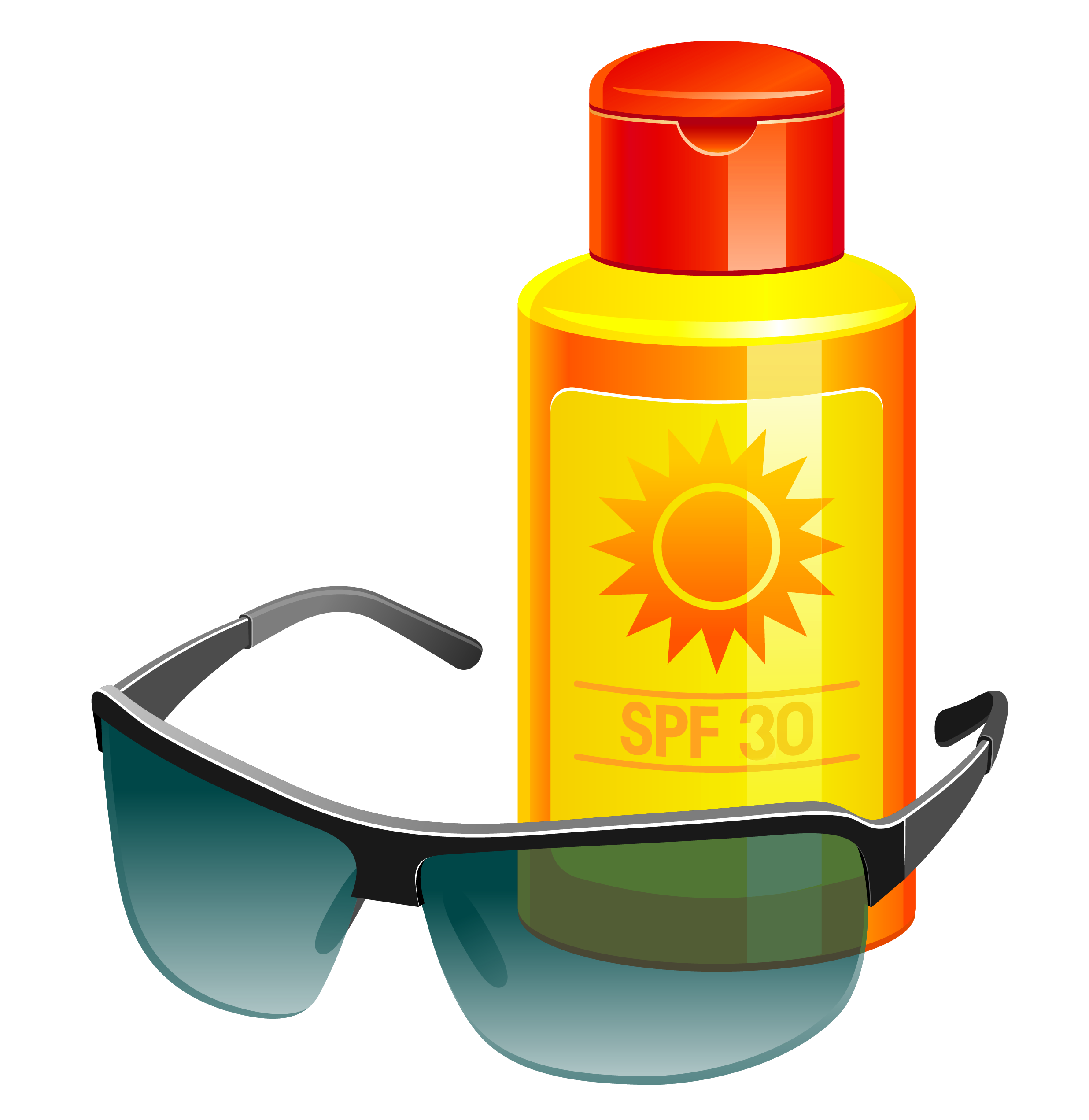 Sunscreen Clipart 