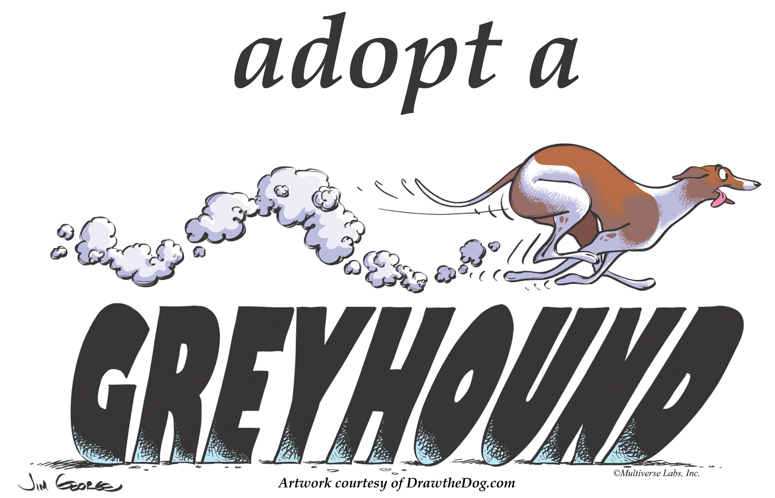 greyhound cartoon free - Clip Art Library