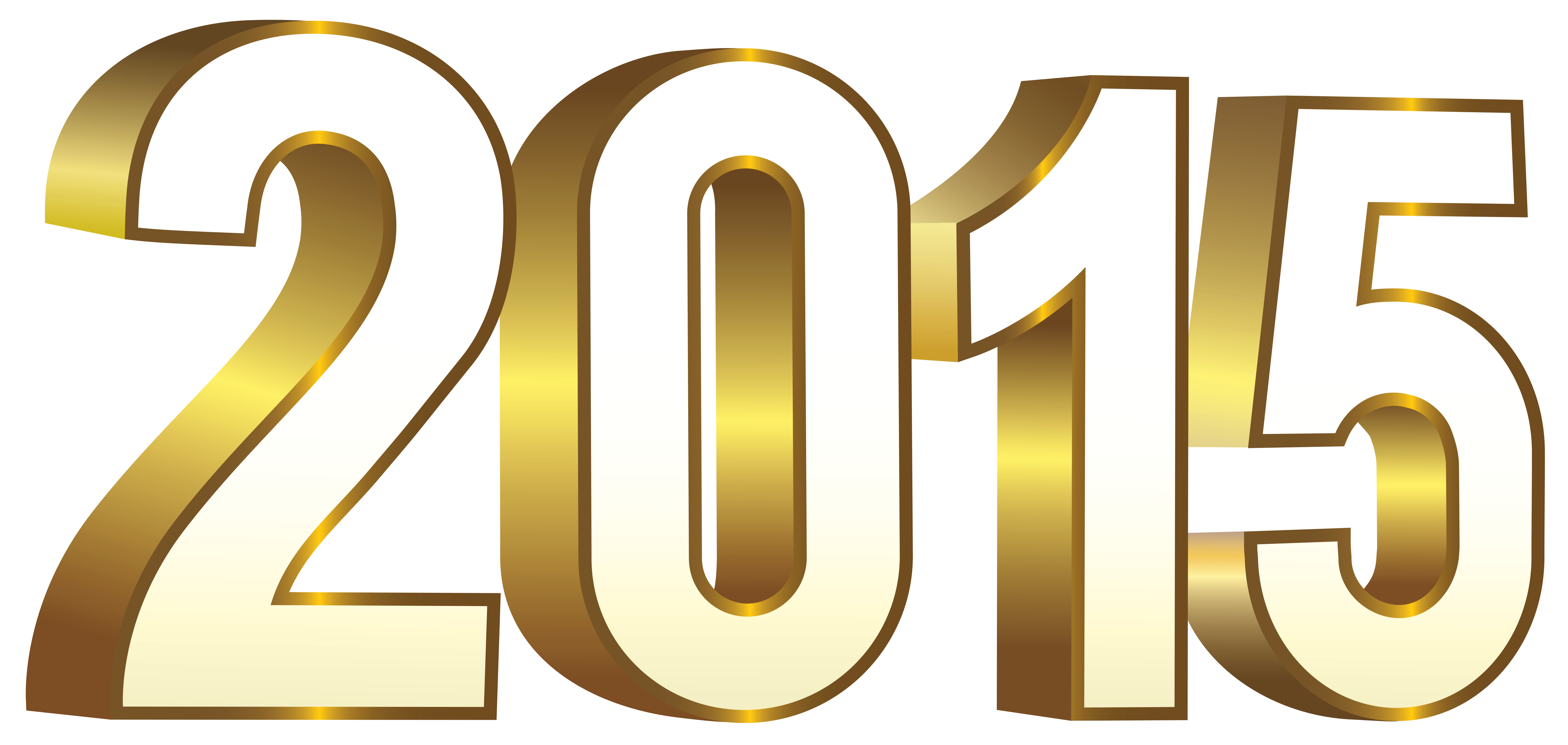 Gold 2015 Clipart