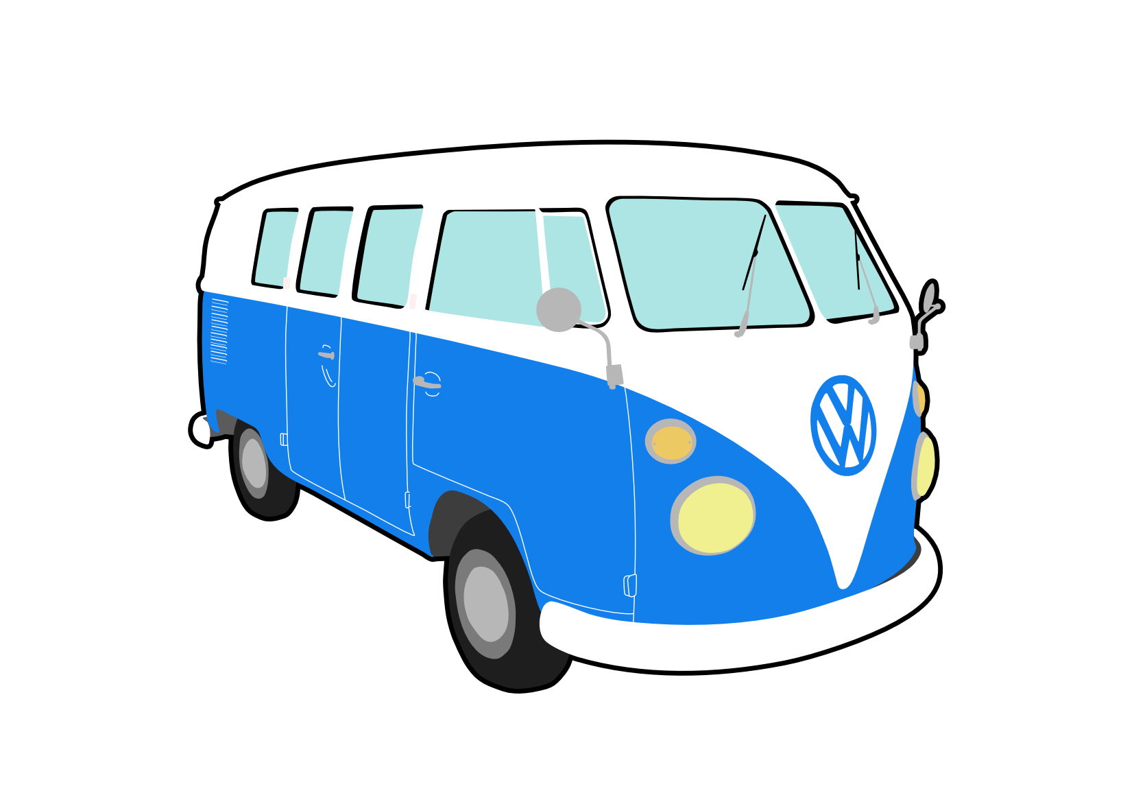 Free Volkswagen Van Cliparts, Download Free Volkswagen Van Cliparts png