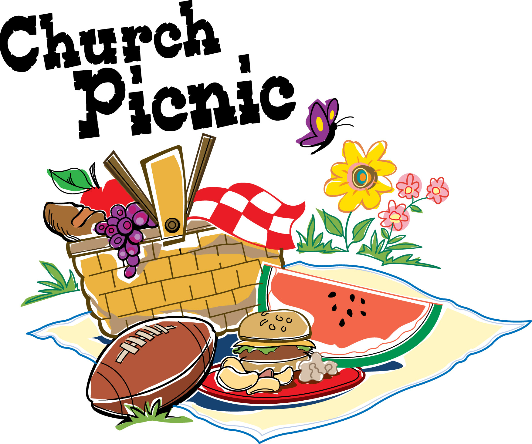 Free clipart image youth cookout