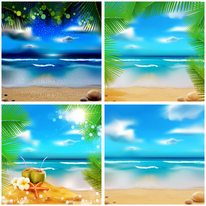 Beach Background Wallpaper Clipart / Free Beach Cliparts