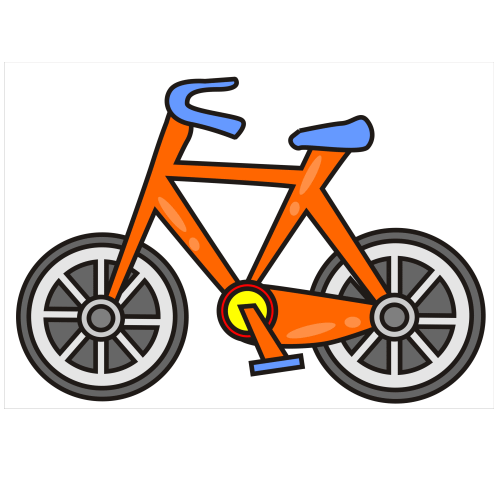 Cartoon Bike Clip Art