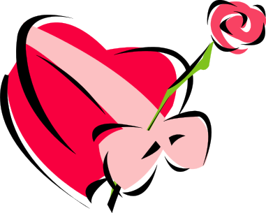 Hearts And Roses Clipart