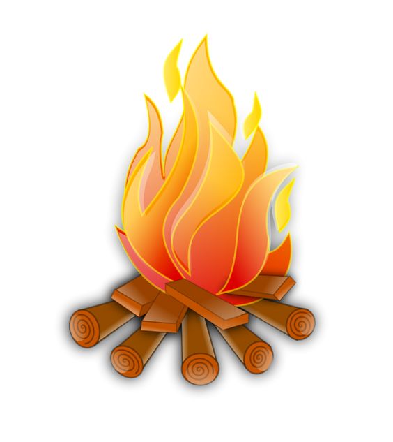 Fire Camp Theme Clipart Free
