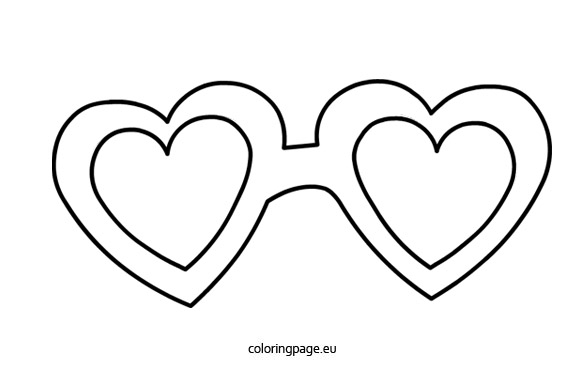 Heart Shape Coloring Pictures