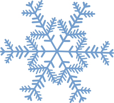 snowflake clip art transparent - Clip Art Library