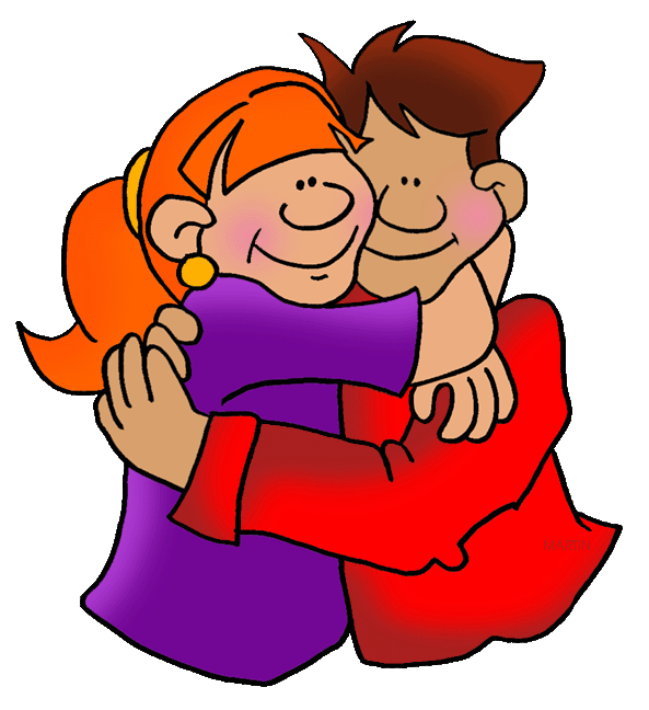 Clip Art Friendship Hugs Clipart