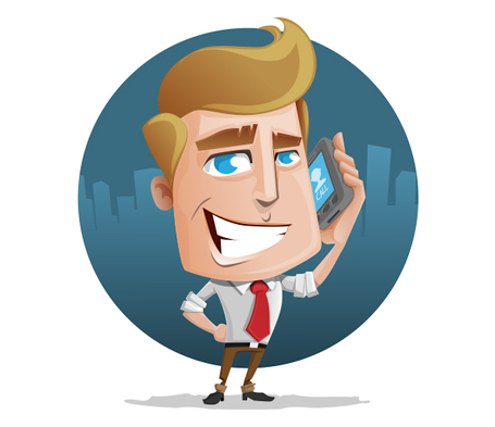 Business guy clipart