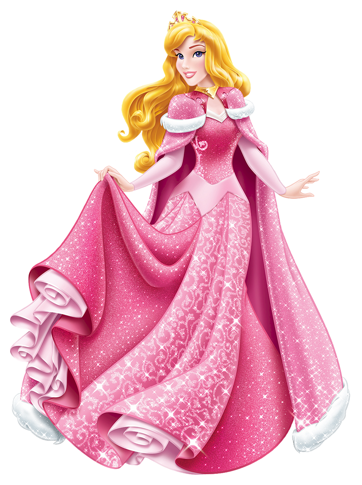 Sleeping Beauty Princess Transparent PNG Clip Art Image 