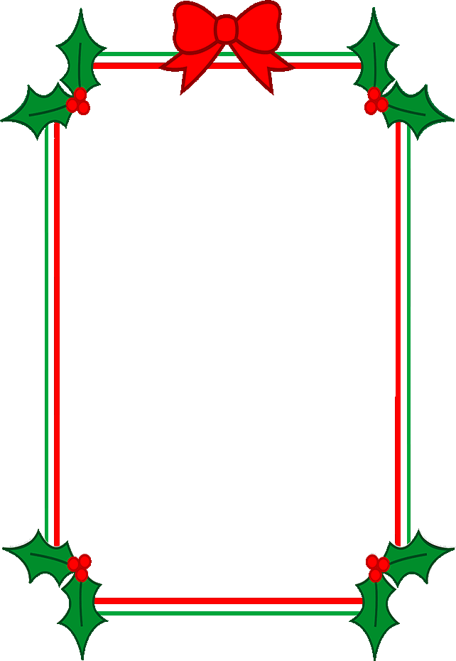 Microsoft Word Christmas Letter Template from clipart-library.com