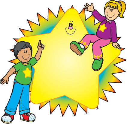 Employee recognition clipart star