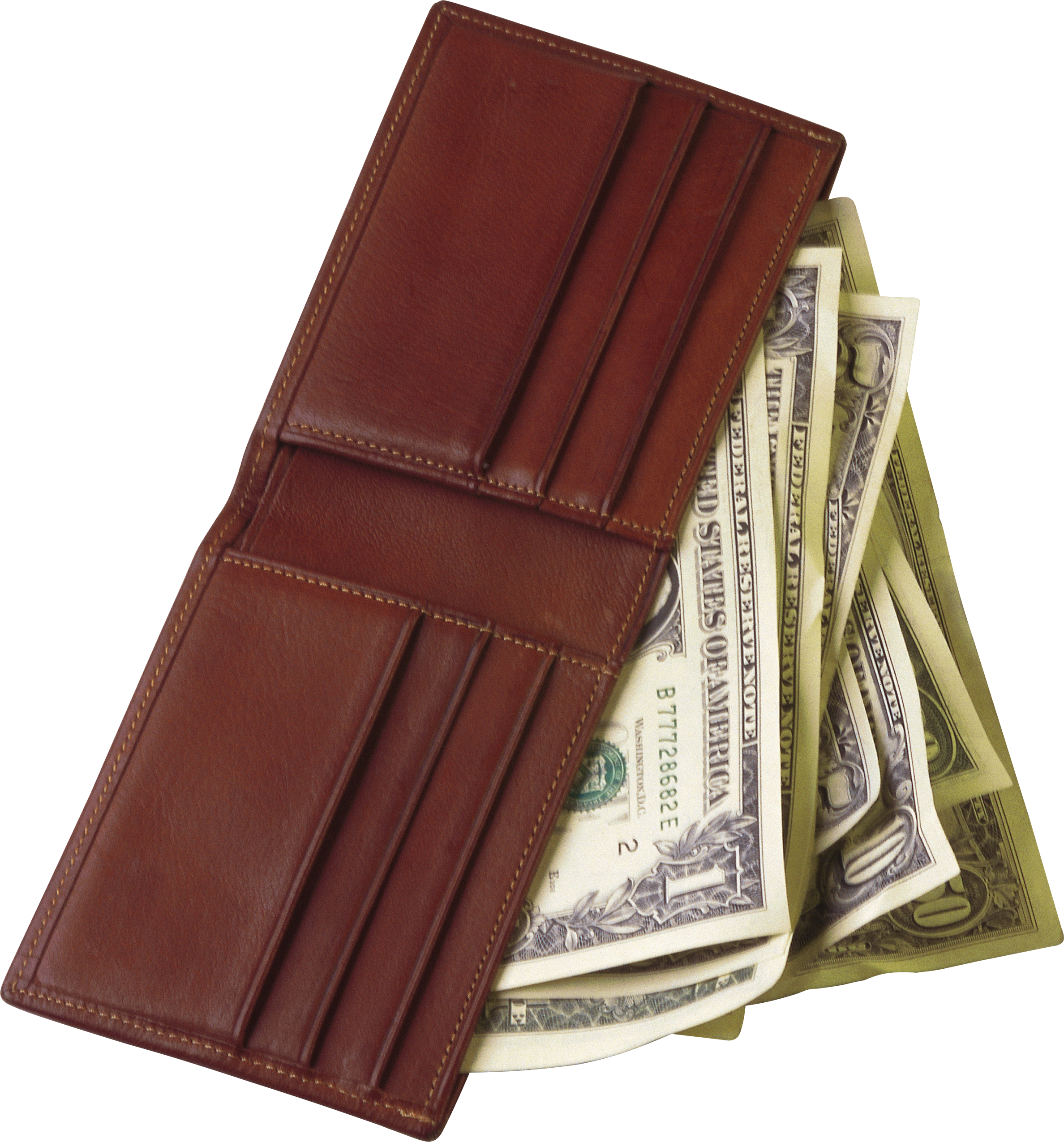 Wallet with Money One