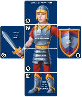 Put on the whole armor of god clip art