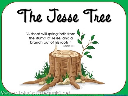Jesse Tree Clipart