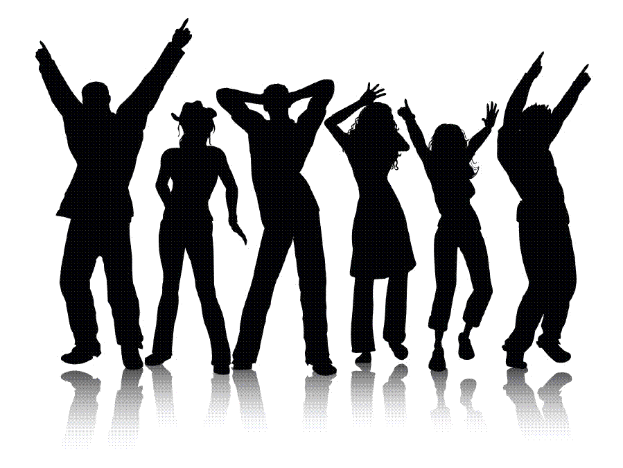 Group Dance Clipart Black And White