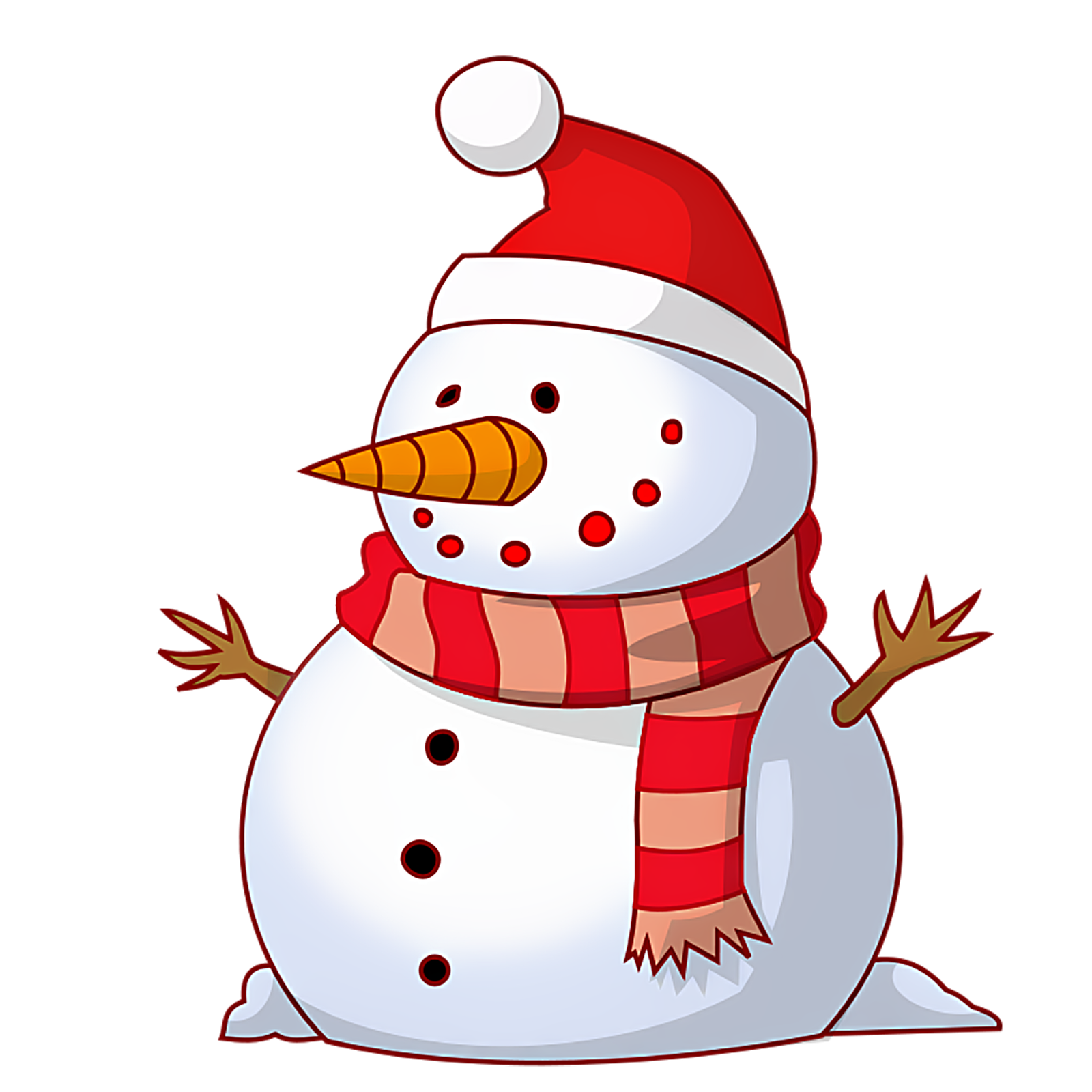 Cute Snowman Clipart