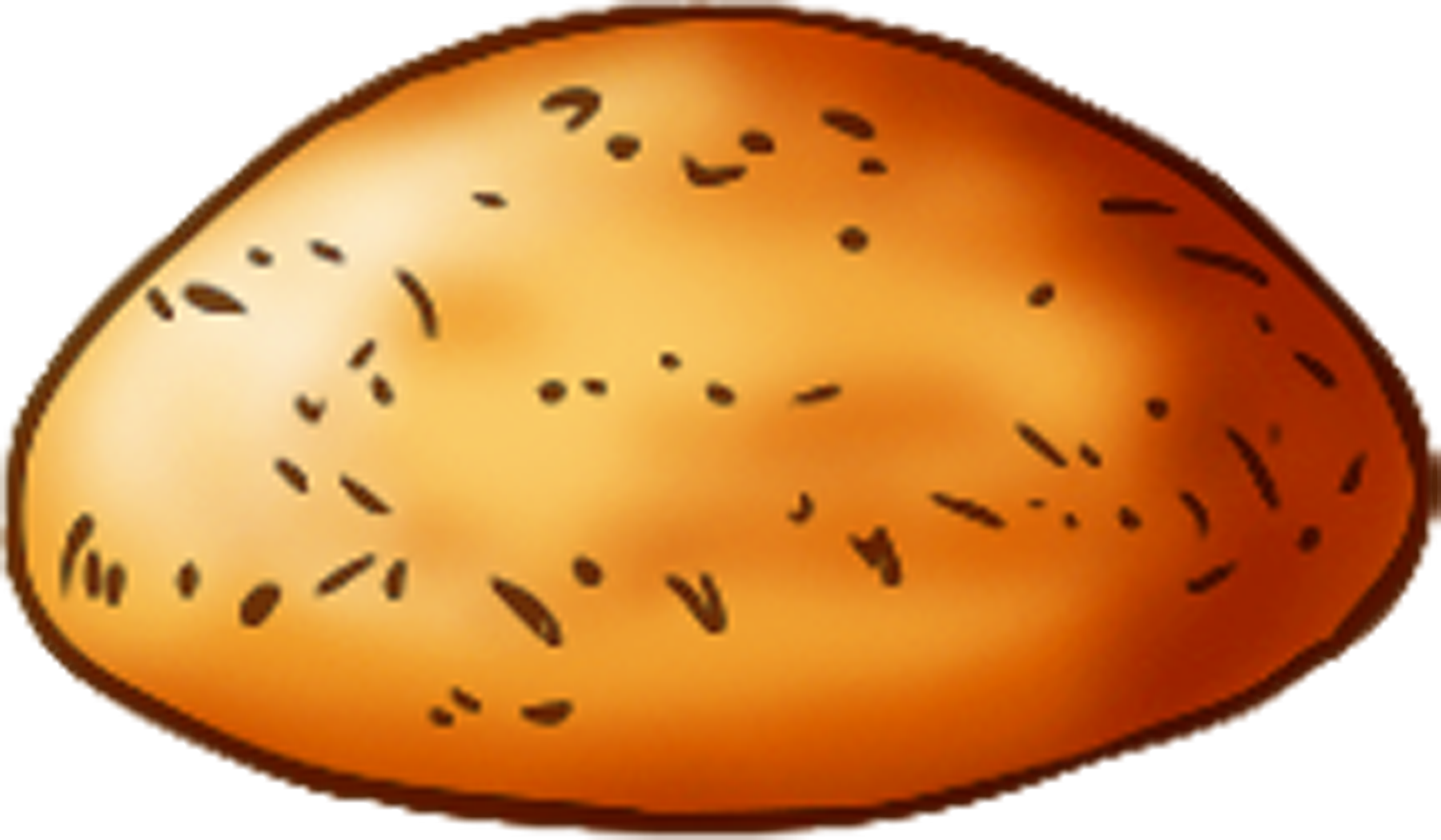 Toast clipart no background