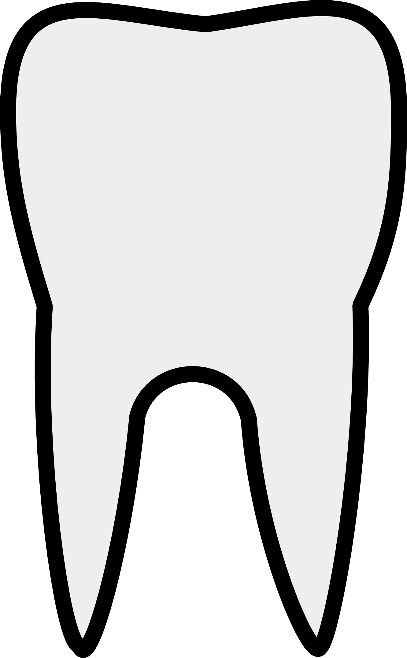 Tooth Clip Art Black And White