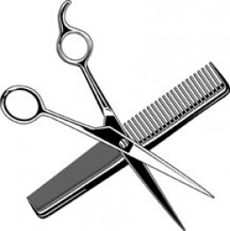 Hair styling tools clip art