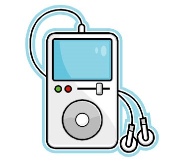 Clip Art Listening To Ipod Clipart