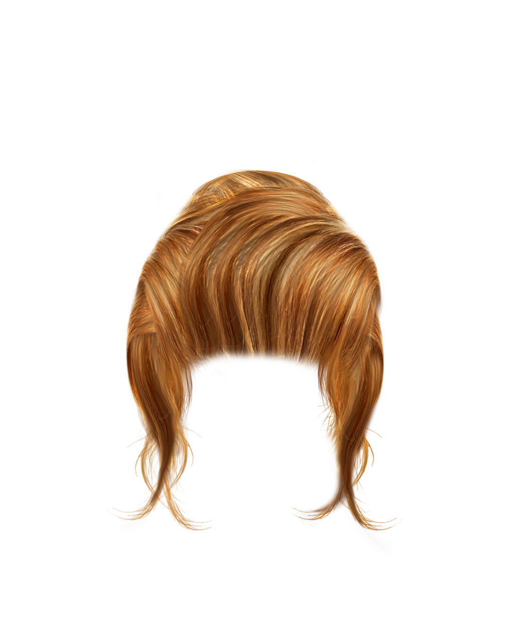 Hair png no color clipart