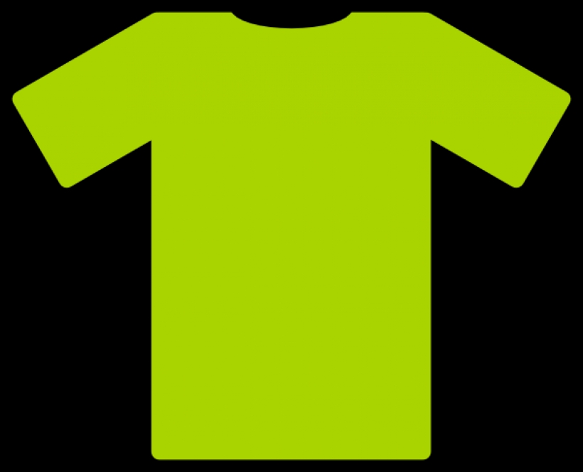 green t shirt clip art at clker vector clip art online regarding