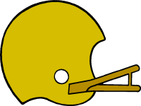Green Football Helmet Clipart 63429