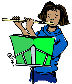 Flute clipart free