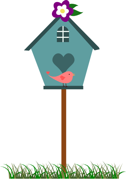 Clip Art Bird House Clip Art Library