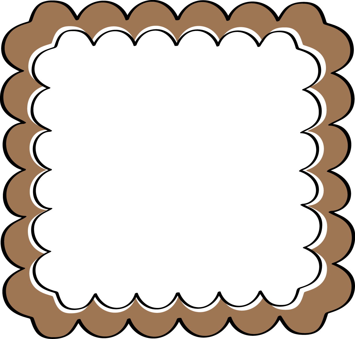 Free Brown Border Cliparts, Download Free Brown Border Cliparts png
