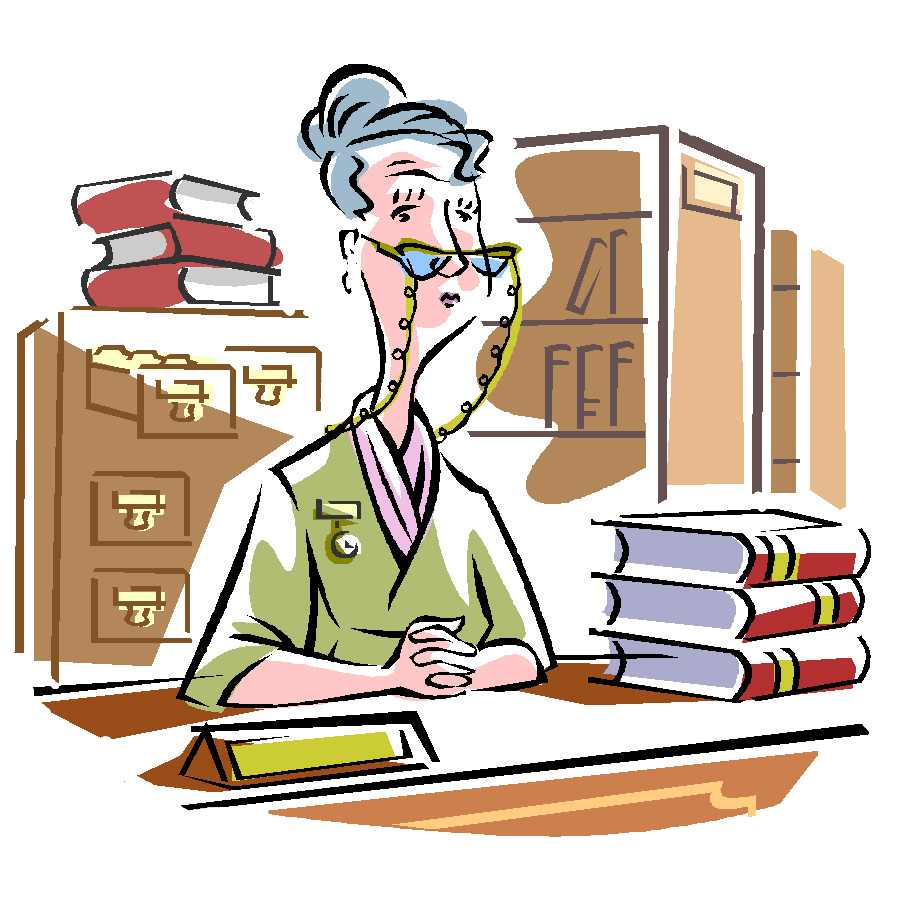School administration clipart