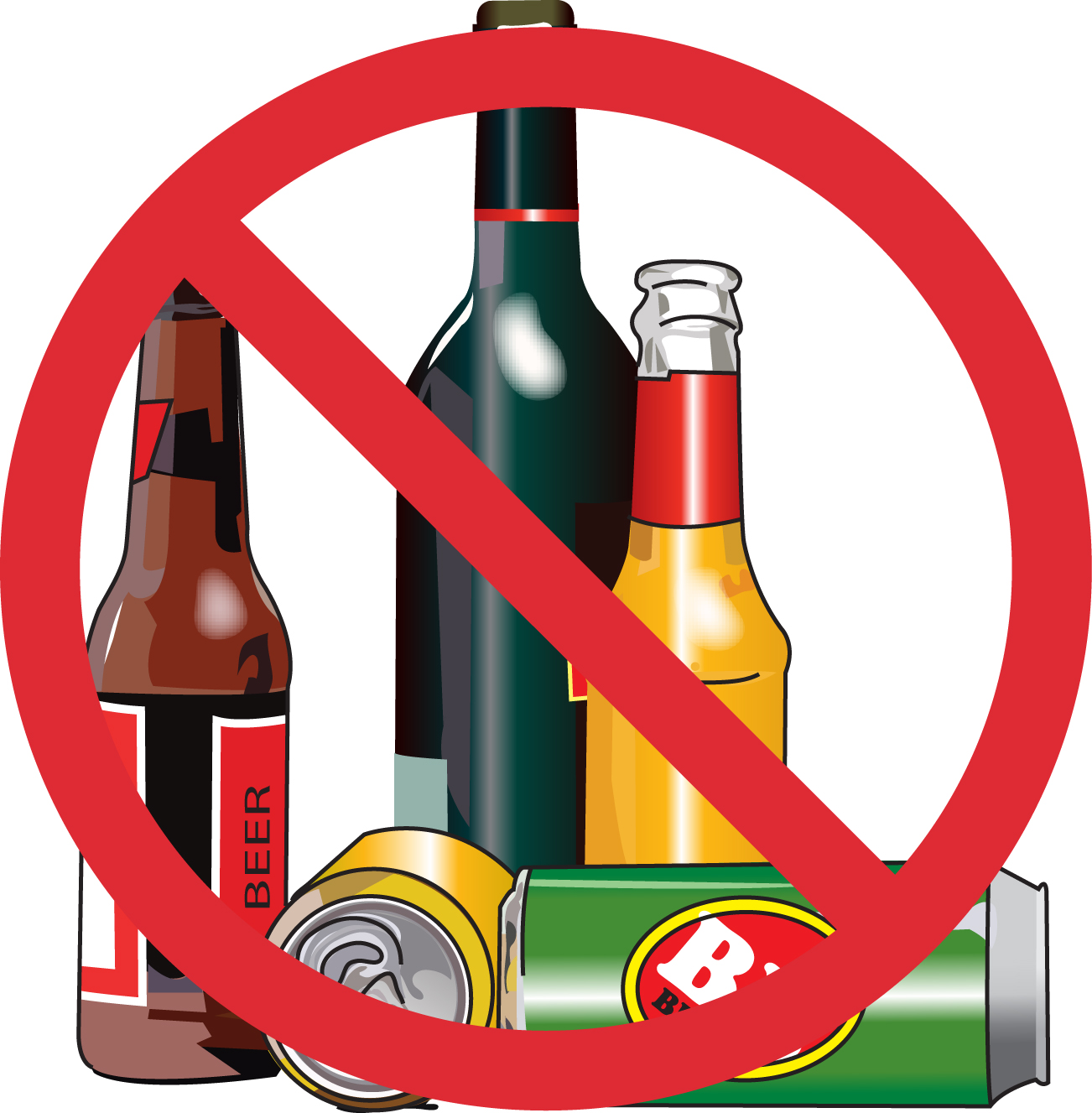 Clipart no drinking