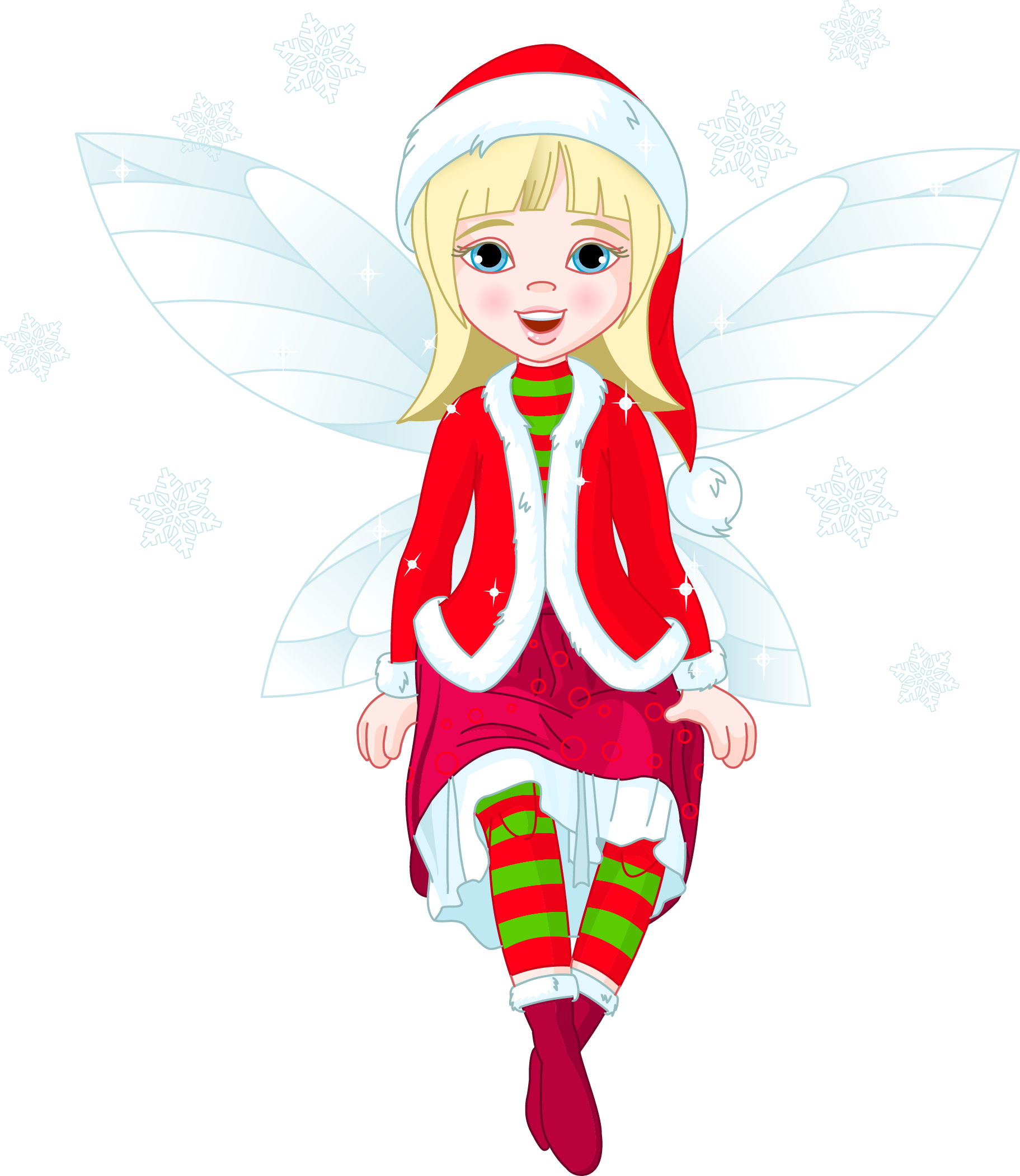 Transparent Christmas Elf PNG Clipart