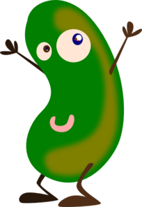 Green bean clipart