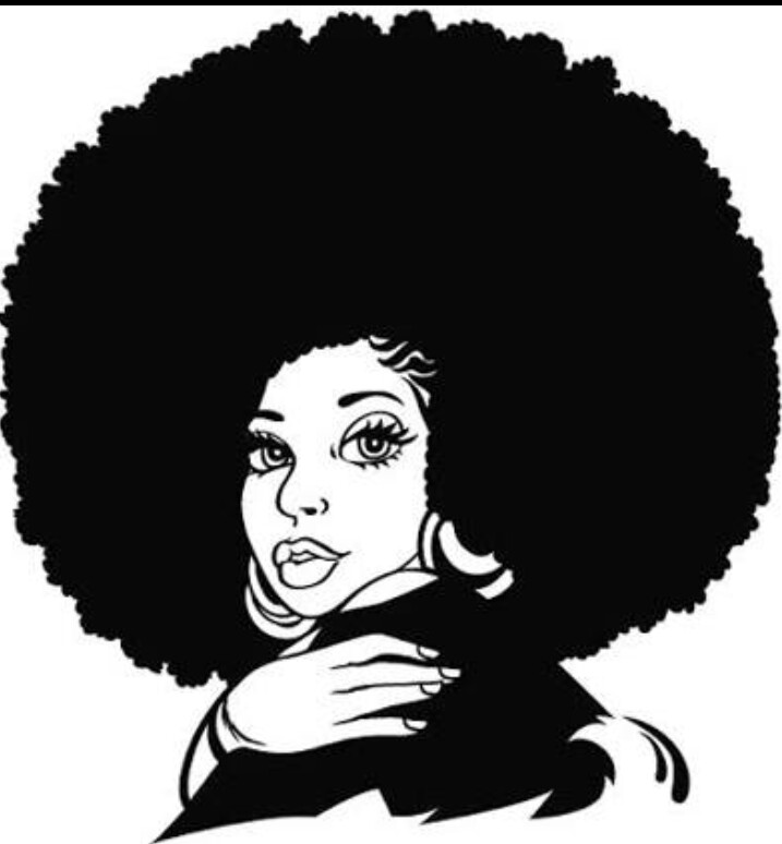 Free 126 Black Afro Woman Svg Free SVG PNG EPS DXF File.