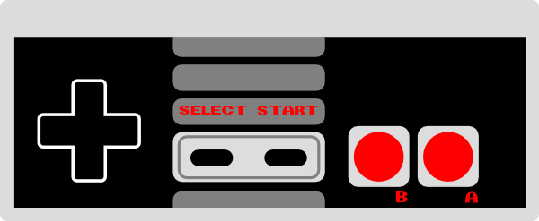 Free Nes Controller Silhouette, Download Free Nes Controller Silhouette