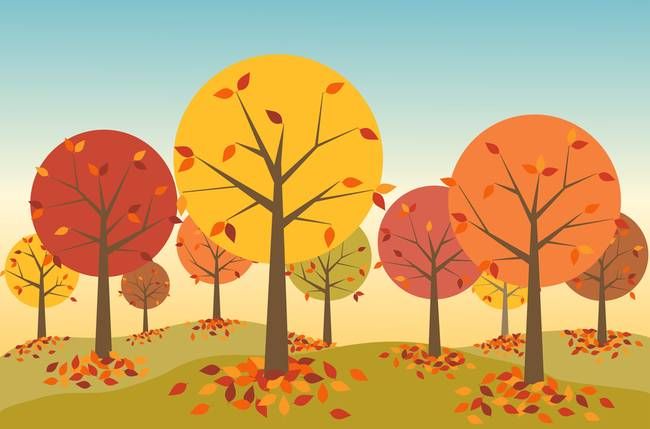 fall scene clipart clip