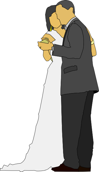 Man And Woman Dancing Clipart