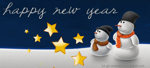 animated cute happy new year - Clip Art Library