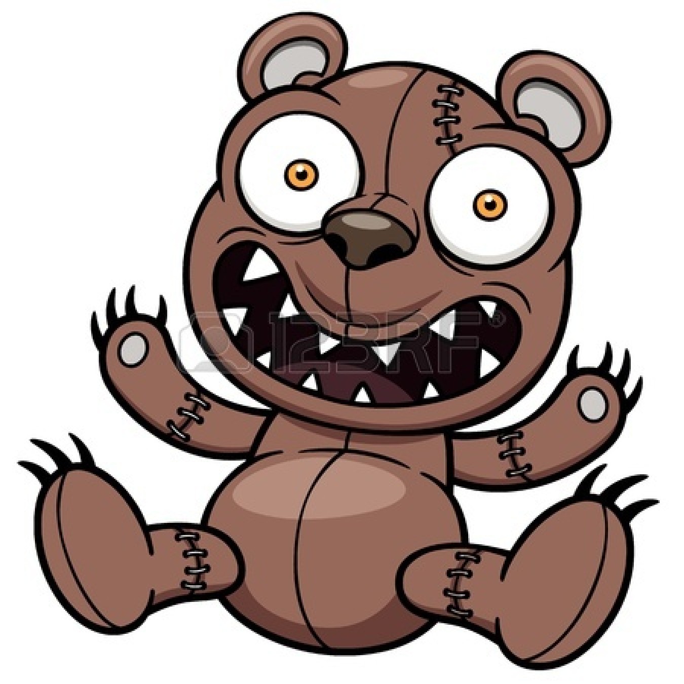 Clip Arts Related To : cartoon grizzly bear. view all Scared Bear Cliparts)...