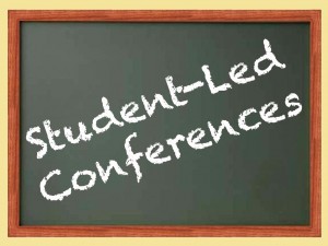 Student led conference clipart